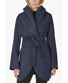 Marilyn Double-Face Belted Wrap Coat