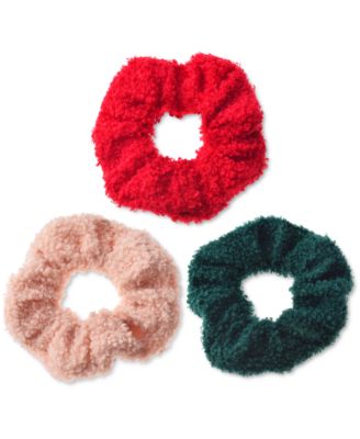 Photo 1 of Holiday Lane 3-Pc. Knit Hair Scrunchie Set, 