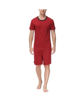 INK+IVY - Men's Crewneck T-Shirt & Shorts Pajama Set