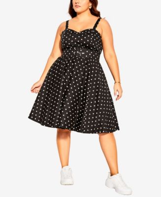 City Chic Trendy Plus Size Sexy Pin Up Dress Macy s