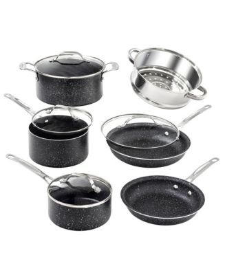 Granitestone 21 Pc Pots and Pans Set Non Stick Cookware Set with 6 Pc  Kitchen Knifes Set, Kitchen Cookware Sets, Diamond Coated Nonstick Cookware  with