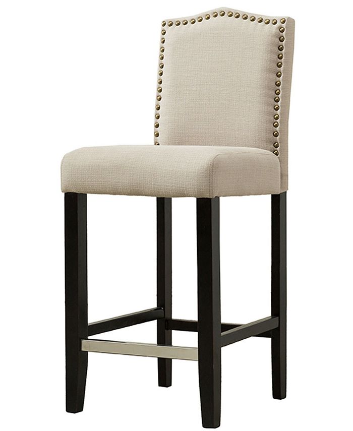 Best Master Furniture Lindon Upholstered Bar Stools, Set of 2 & Reviews
