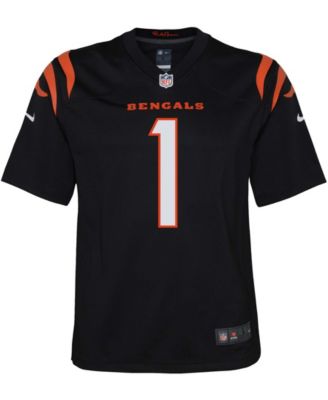 Big Boys Ja'Marr Chase Cincinnati Bengals Player Game Jersey