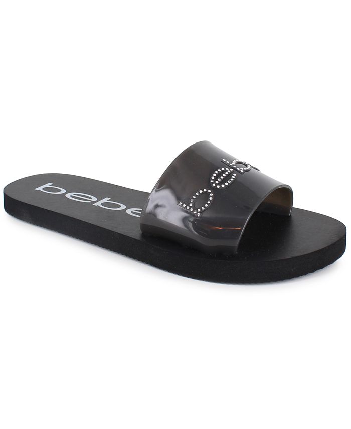 Bebe discount slides black