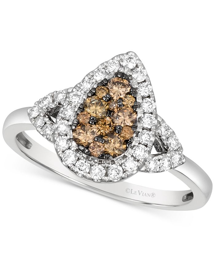 Macys chocolate cheap diamond ring