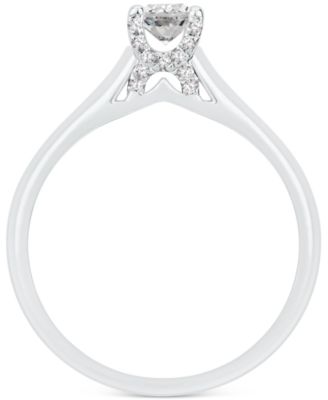 Diamond Solitaire Engagement Ring (1/3 ct. t.w.) in 14k Gold
