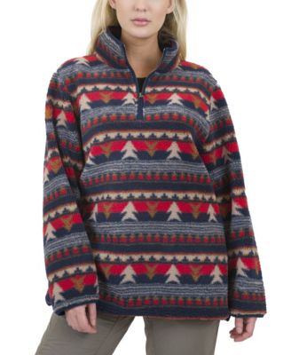 macys sherpa pullover