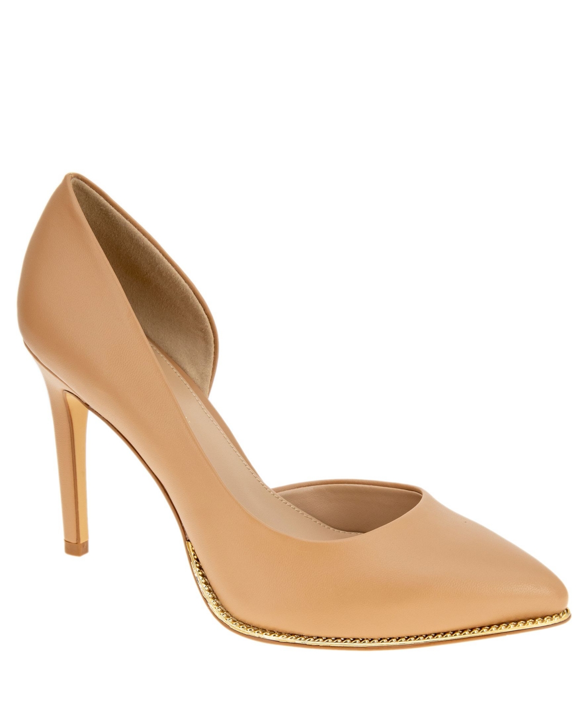 Shop Bcbgeneration Women's Harnoy Pointed-toe D'orsay Pumps In Tan