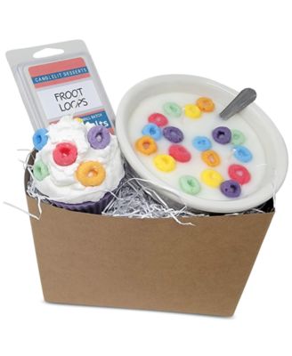 Candlelit Desserts - Fruit-Cereal Candle Gift Set