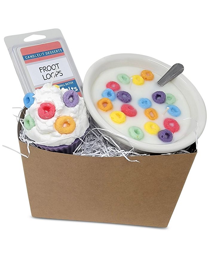 Candlelit Desserts FruitCereal Candle Gift Set Macy's