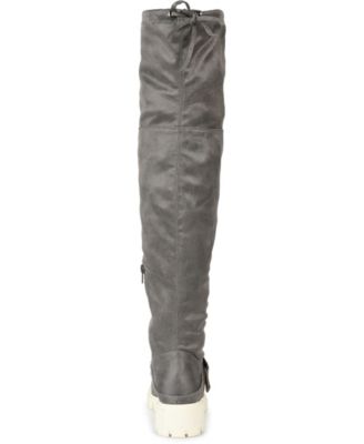 Women's Salisa Extra Wide Calf Lug Sole Boots