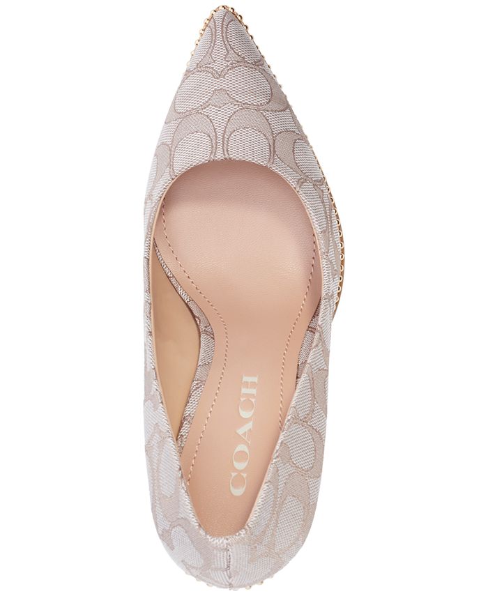 COACH Women's Waverly Beadchain Pumps Macy's