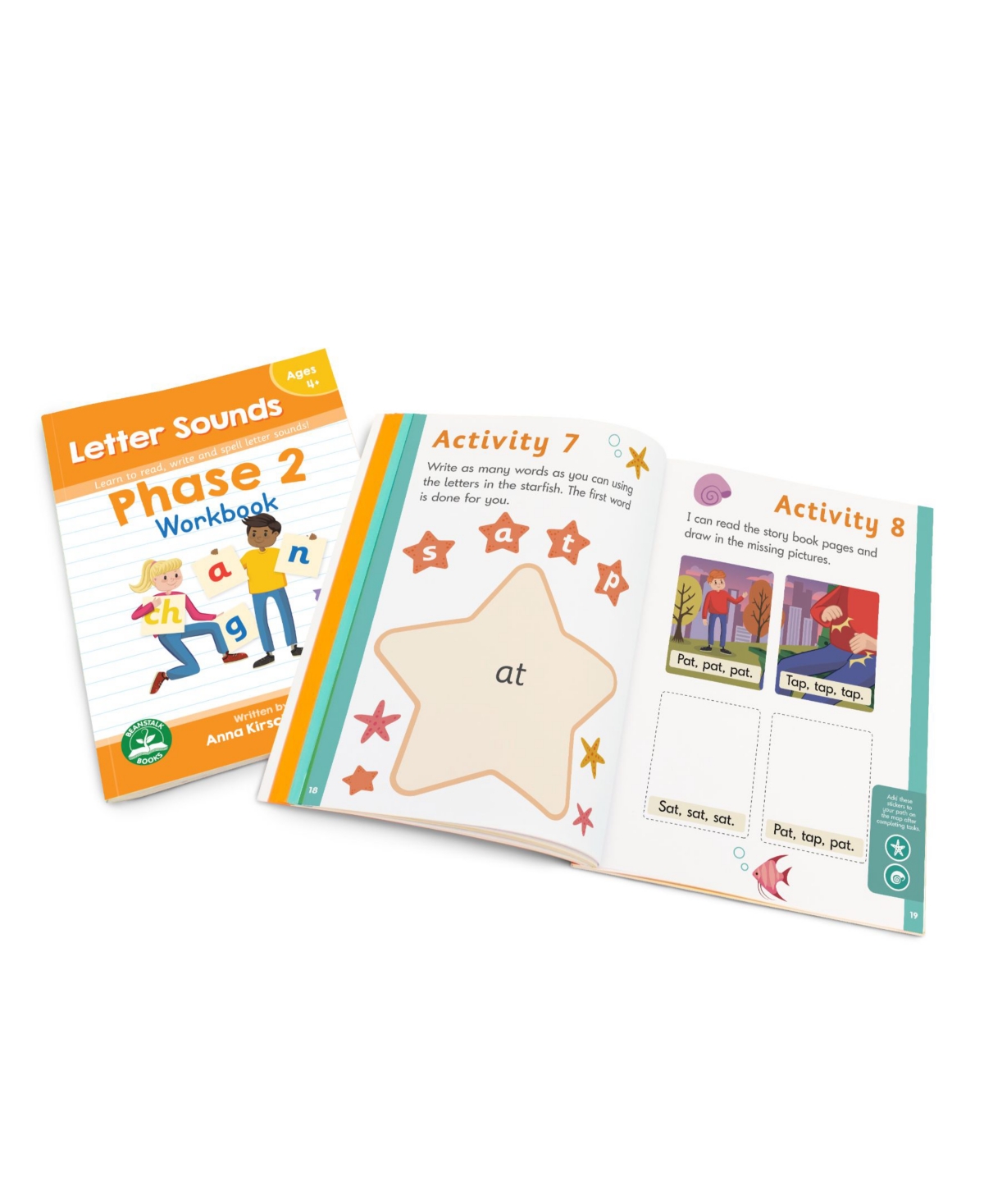 Shop Junior Learning Phase-2 Letter Sounds Educational Learning Workbook In Multi