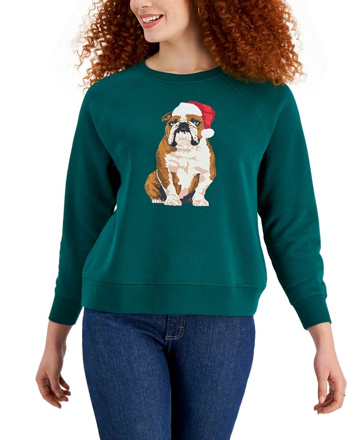 Macy's deals bulldog sweater