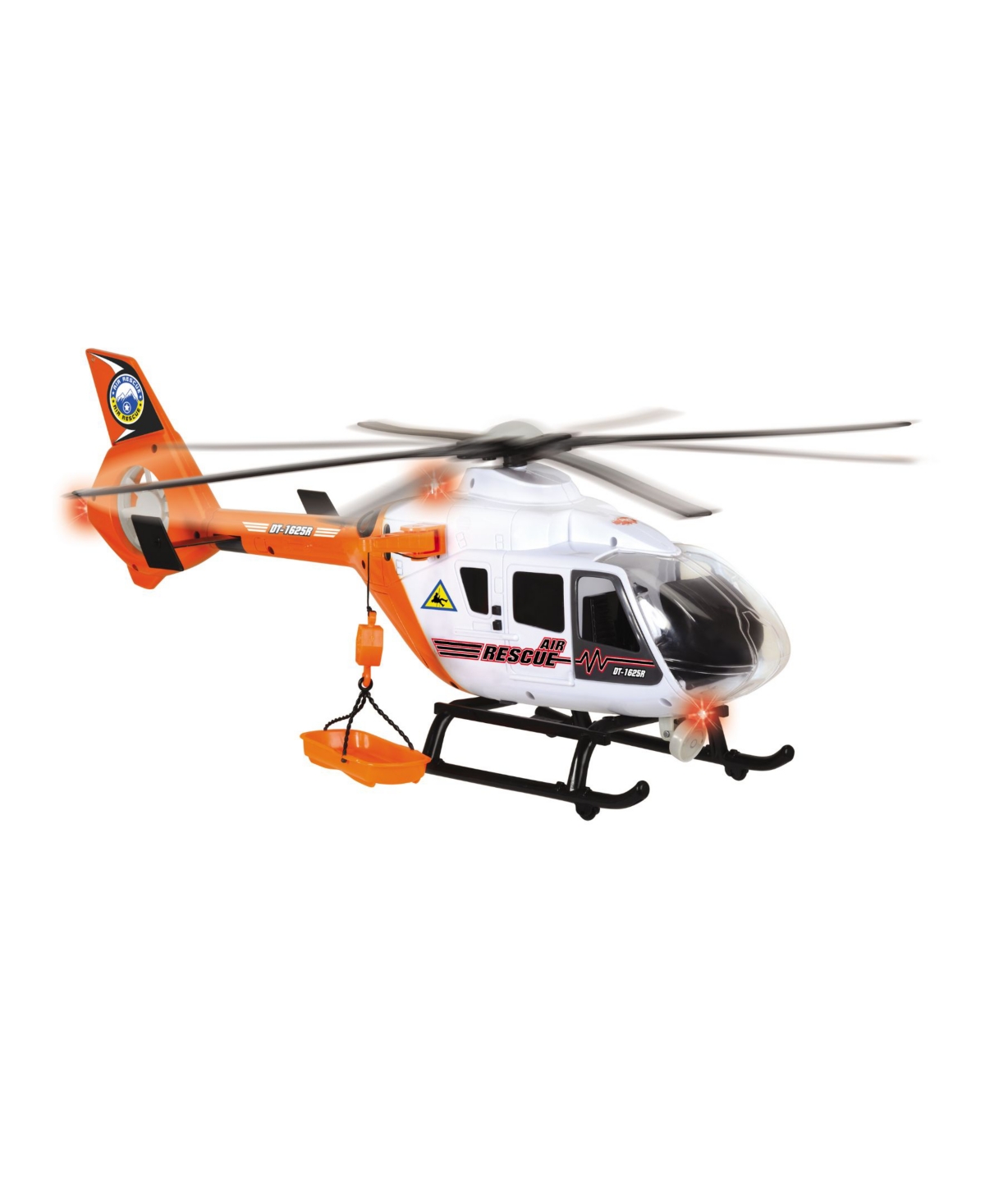 Dickie Toys Hk Ltd - 25" Light And Sound Sos Rescue Helicopter With Moving Rotor Blades In Multi