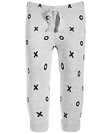 Baby Boys XO-Print Jogger Pants, Created for Macy's 