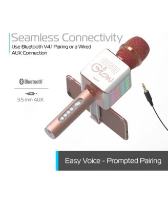 Tzumi Electronics Pop Solo Glow - Karaoke Microphone & Speaker