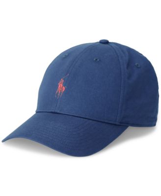blue polo hat