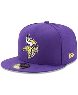 Men's Purple Minnesota Vikings Omaha 59FIFTY Fitted Hat