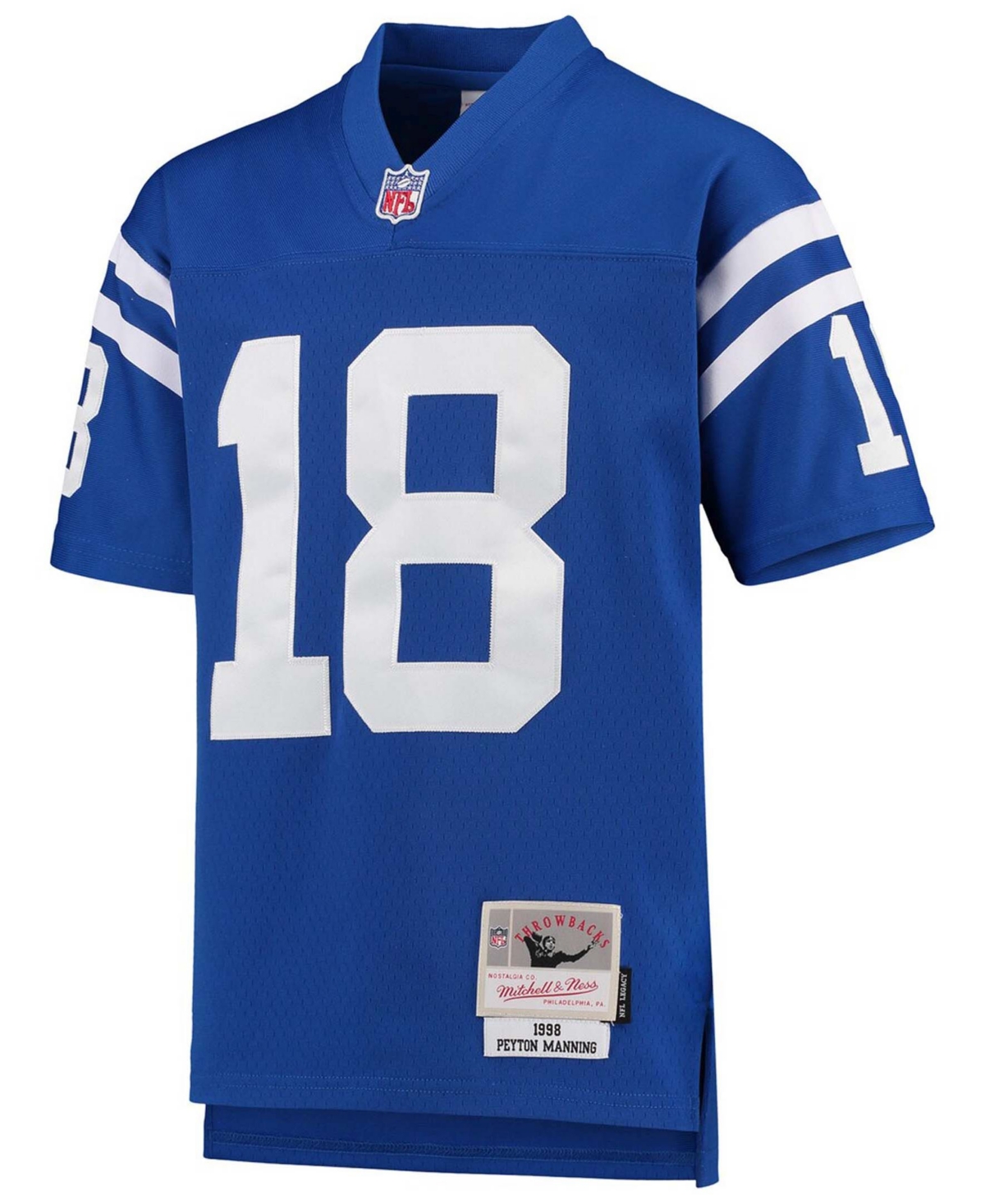 Big Boys and Girls Peyton ManningIndianapolis Colts 1998 Legacy Retired Player Jersey - Royal
