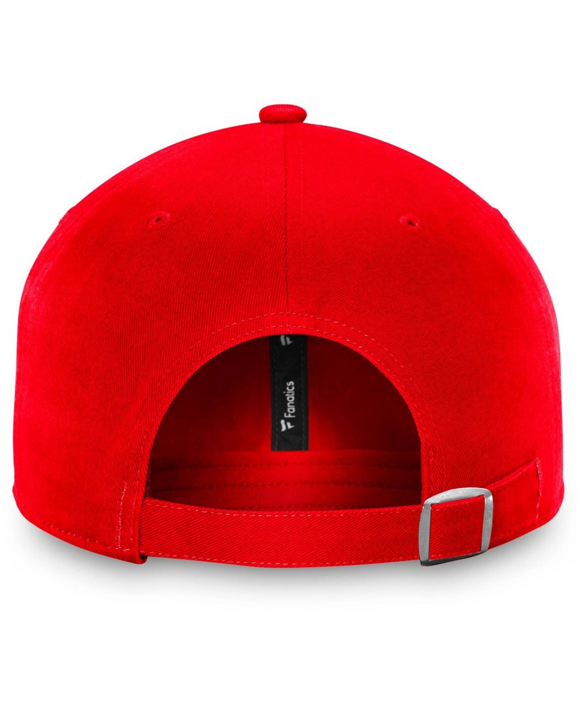Fanatics Men's Red Washington Capitals Core Primary Logo Adjustable Hat In Red