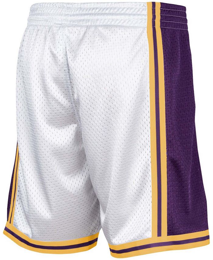 Mitchell & Ness Men's White Los Angeles Lakers Hardwood Classic Reload ...