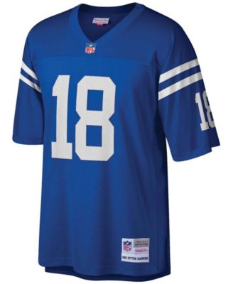Men's Peyton Manning Royal Indianapolis Colts Legacy Replica Jersey
