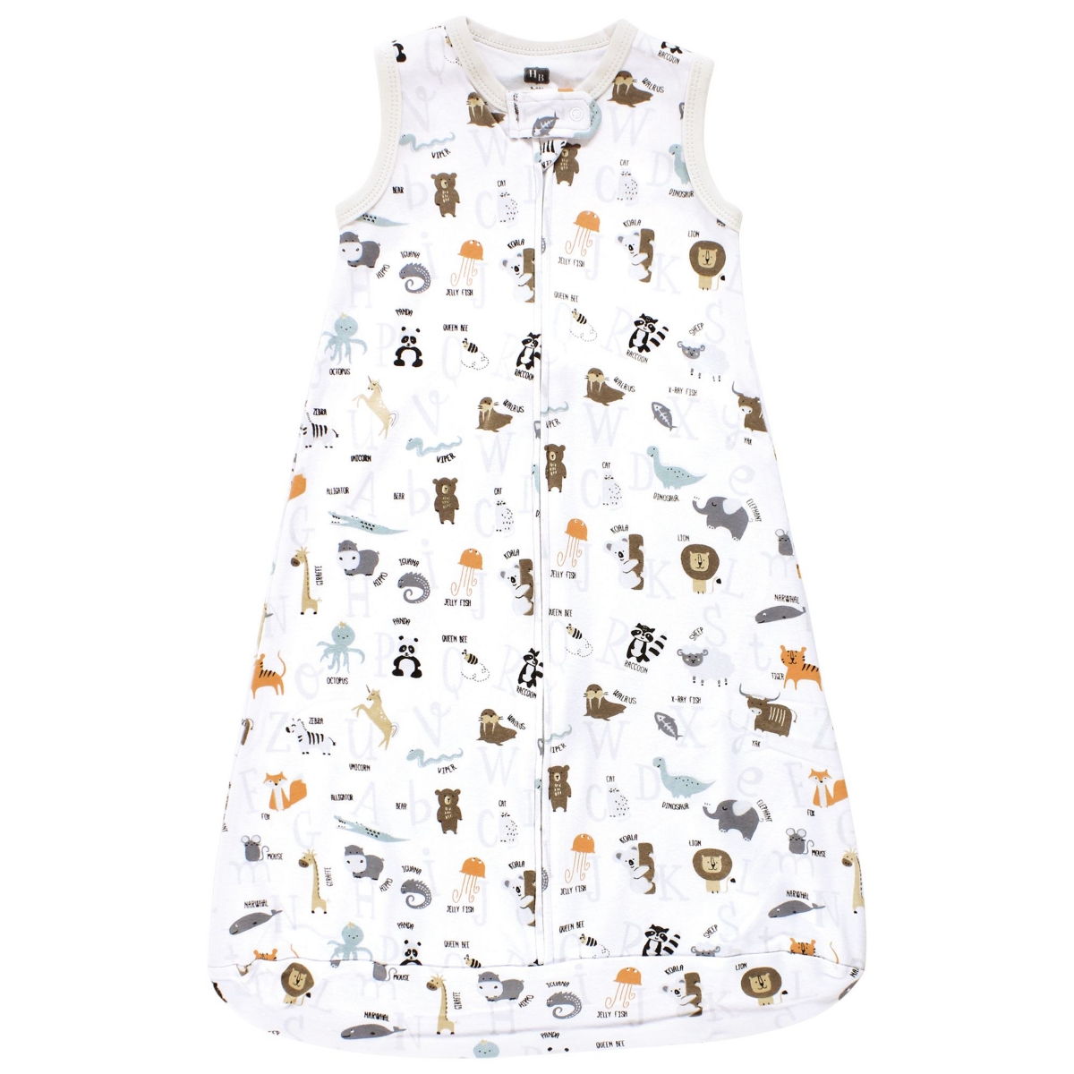 Hudson Baby Boys Unisex Interlock Cotton Sleeveless Sleeping Bag