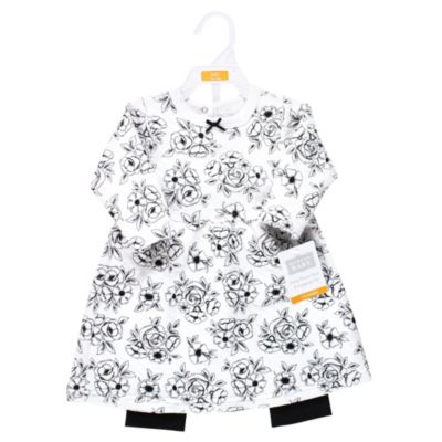 Quilted Cotton Dress and Leggings