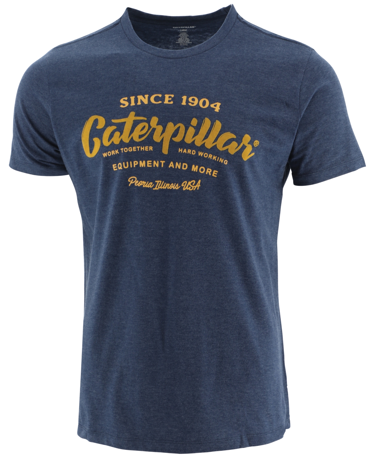 Caterpillar Men's Foundation Equipment & More Logo Graphic T-Shirt