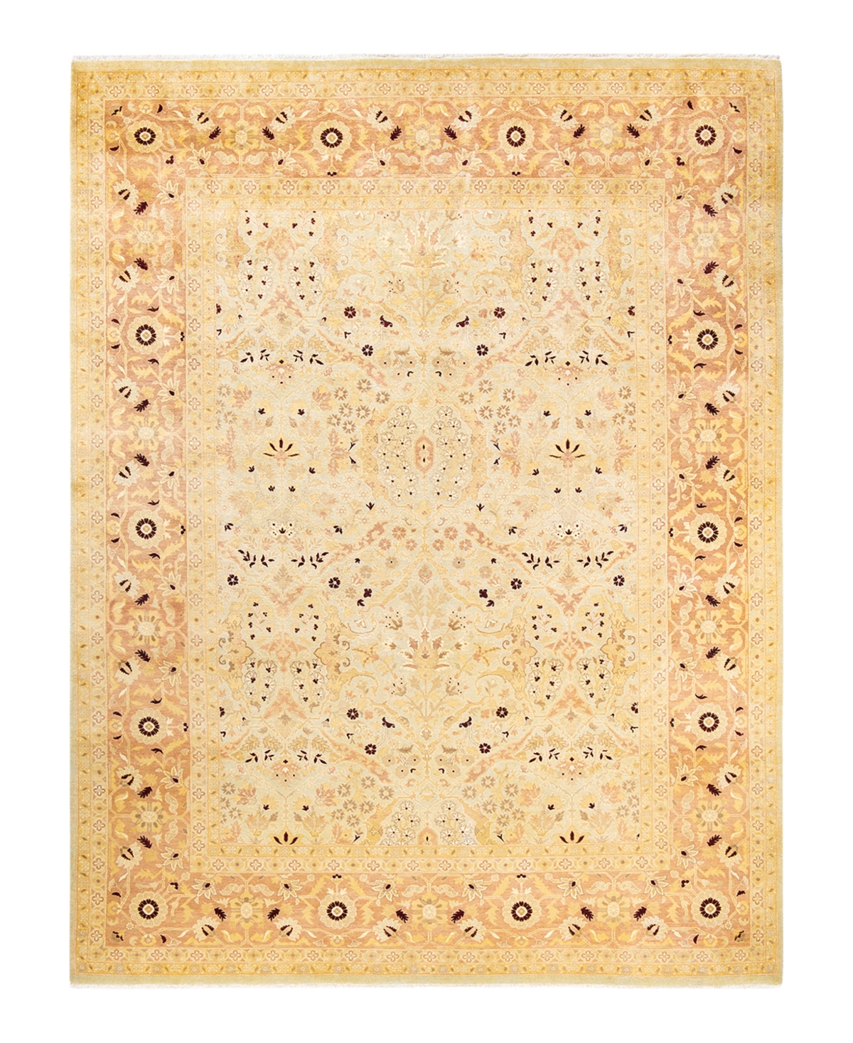 Closeout! Adorn Hand Woven Rugs Eclectic M1425 9' x 12' Area Rug - Mist