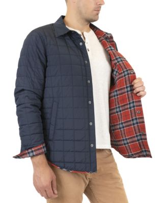reversible shirt jacket
