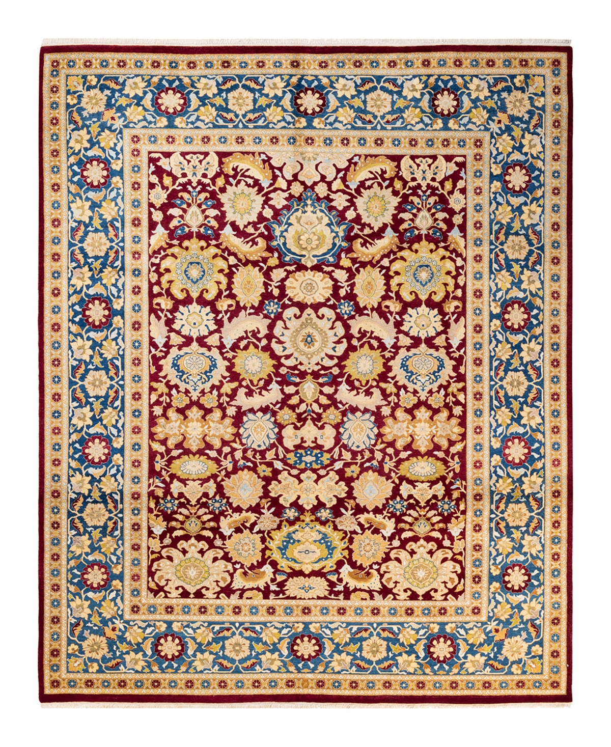 Closeout! Adorn Hand Woven Rugs Mogul M1261 8'2in x 10'3in Area Rug - Red