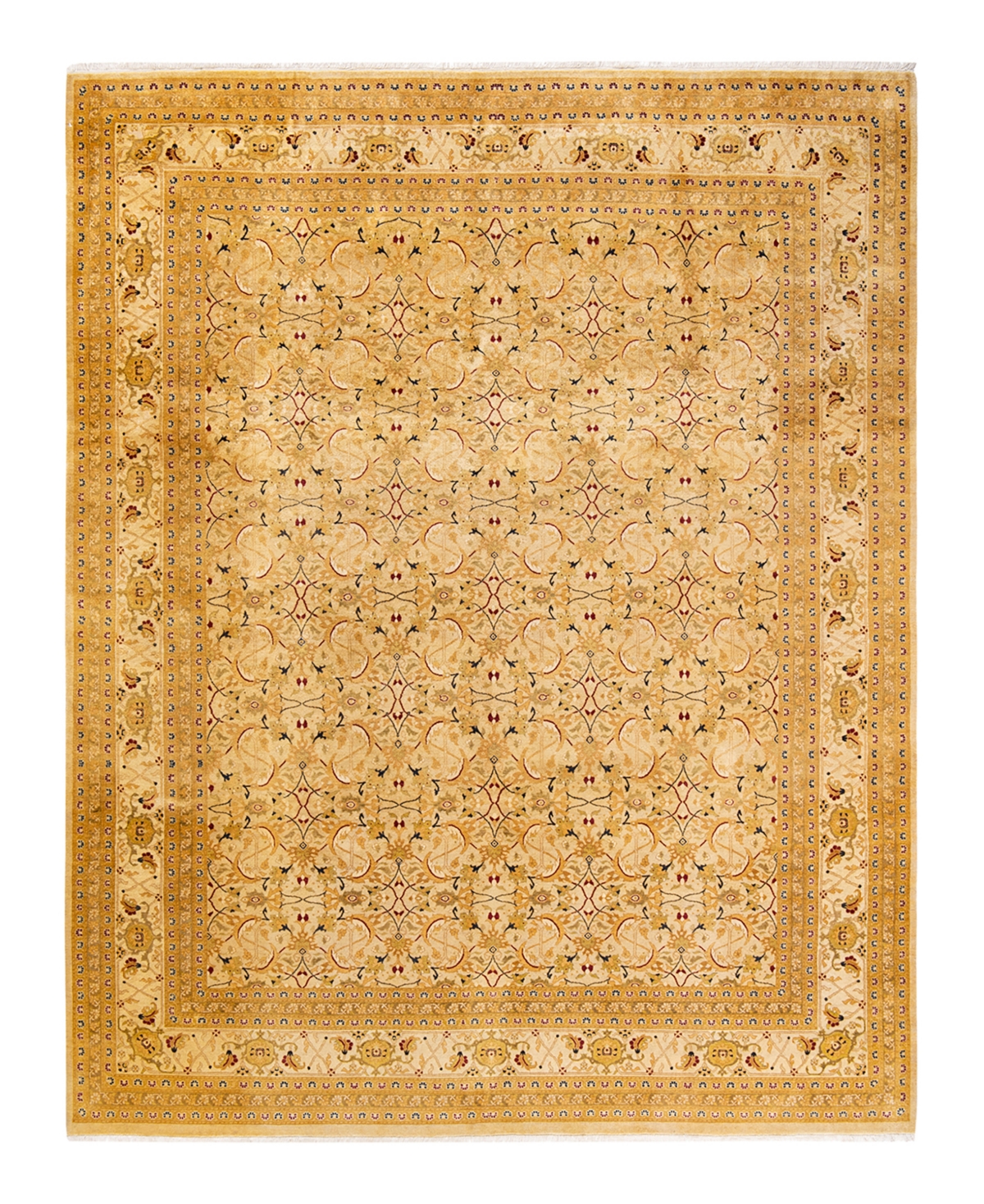 Closeout! Adorn Hand Woven Rugs Mogul M1460 8'2in x 10'4in Area Rug - Ivory