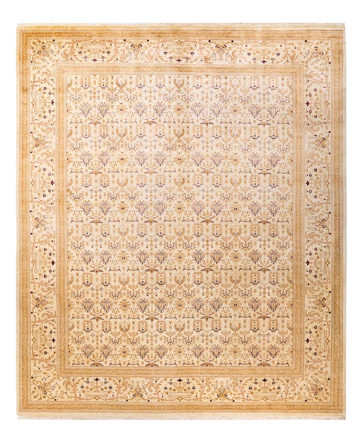 Closeout! Adorn Hand Woven Rugs Mogul M1274 8'2in x 10'2in Area Rug - Ivory