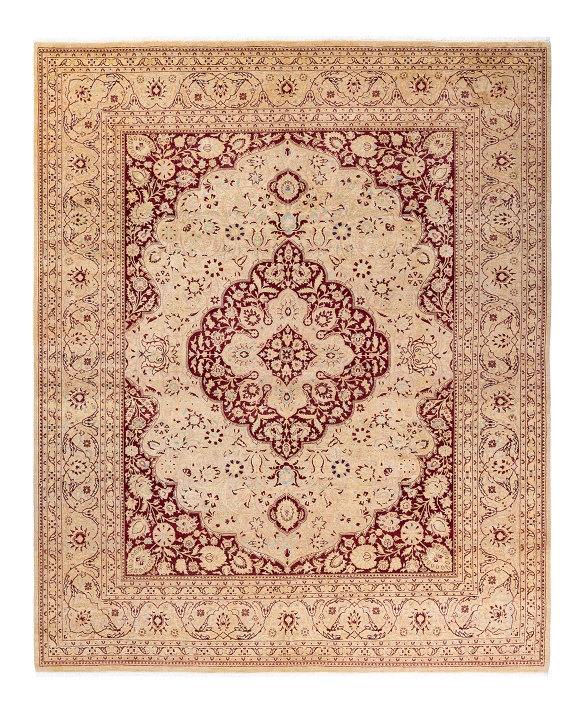 Closeout! Adorn Hand Woven Rugs Mogul M1190 8'2in x 10' Area Rug - Ivory