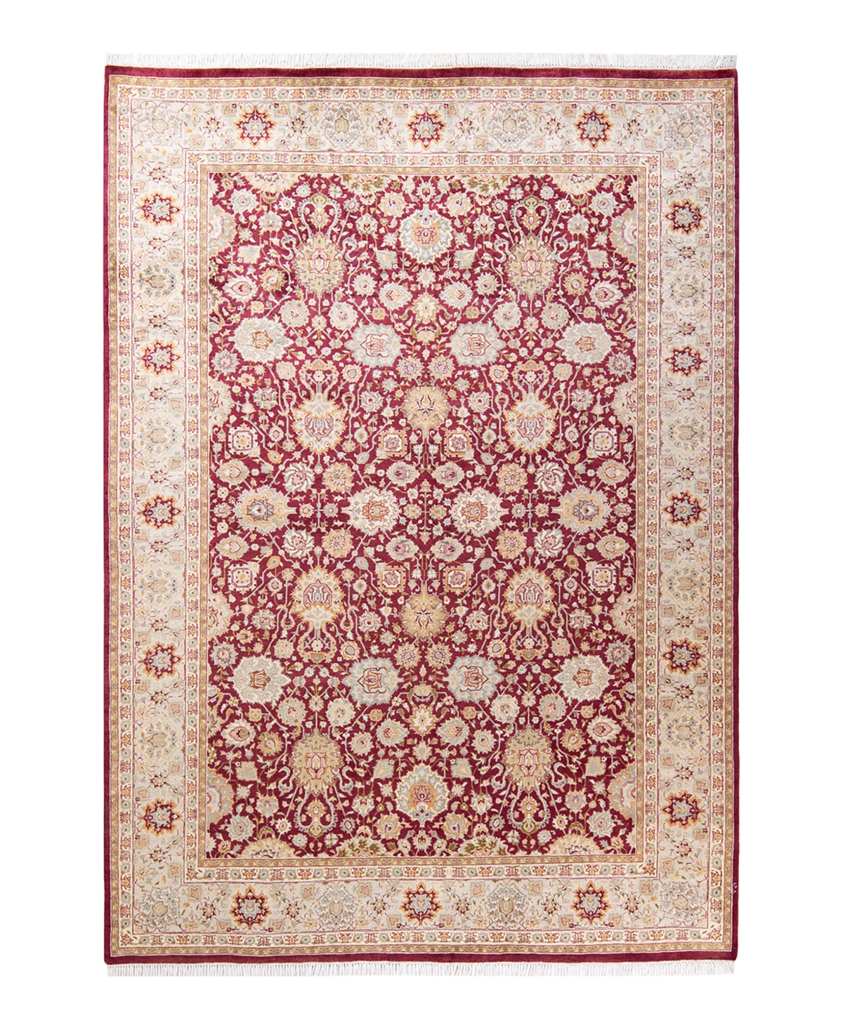 Closeout! Adorn Hand Woven Rugs Mogul M1035 6'2in x 9'1in Area Rug - Purple