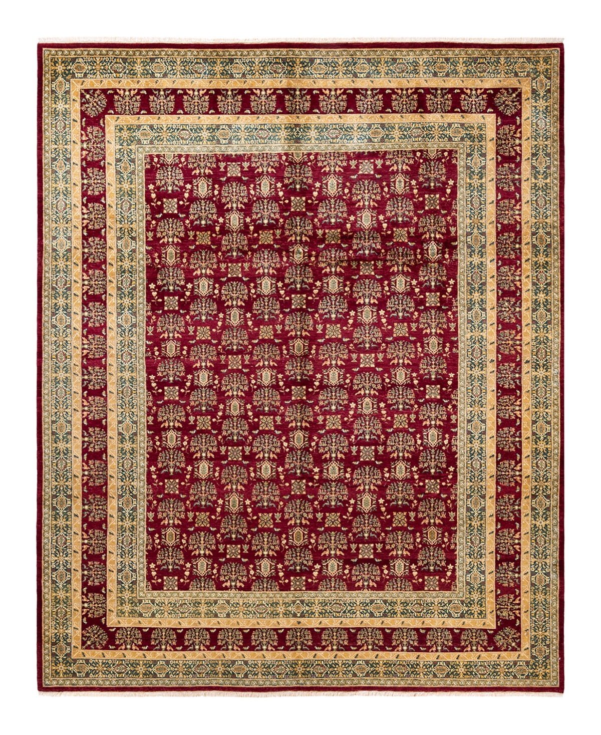 Closeout! Adorn Hand Woven Rugs Mogul M1251 8'1in x 10'3in Area Rug - Red