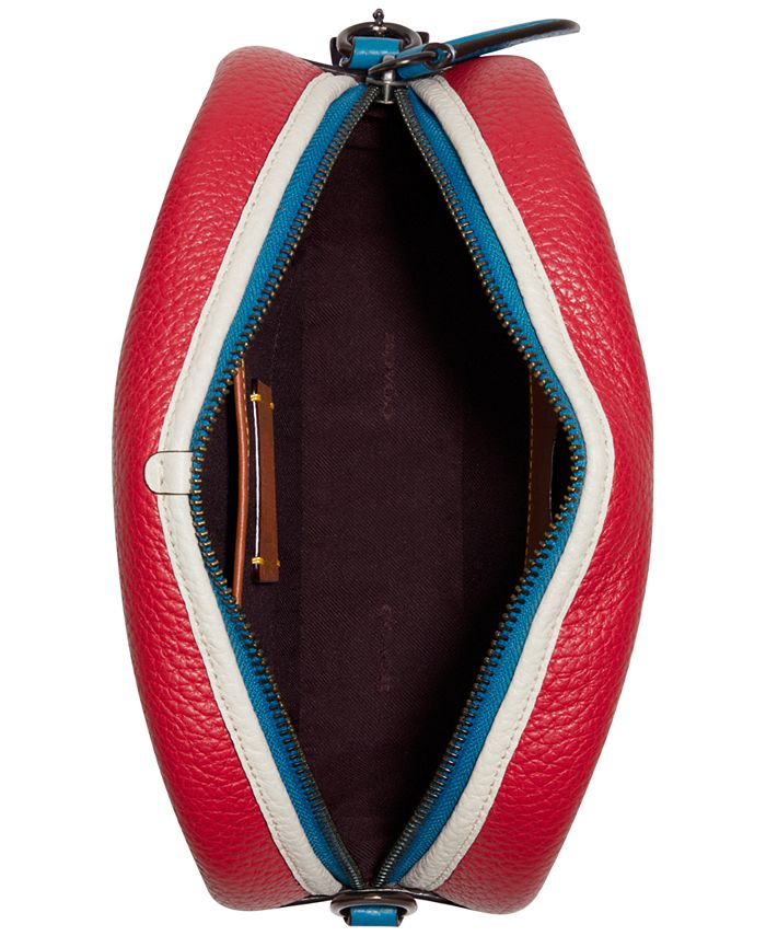 COACH Colorblocked Leather Camera Bag & Reviews Handbags
