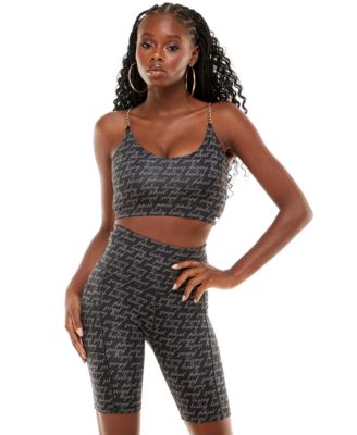 Baby Phat - Chain-Strap Logo Bralette