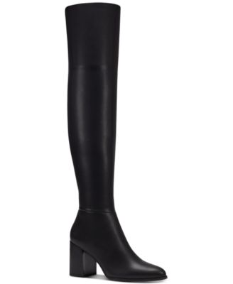 black thigh high boots macys