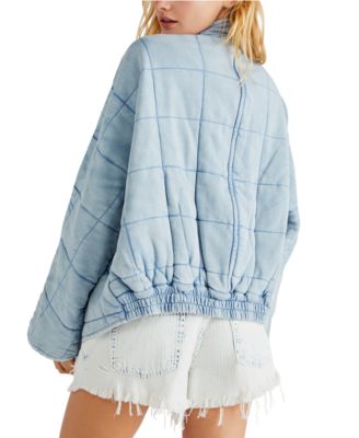 dolman quilted knit jacket macys