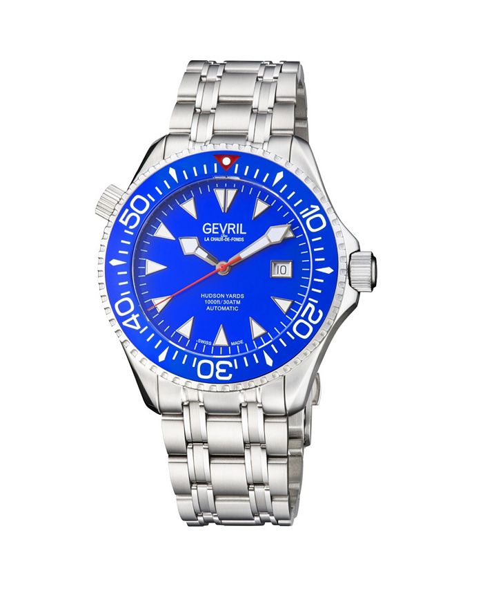 Gevril Hudson Yards Swiss Made Men's Bracelet Watch