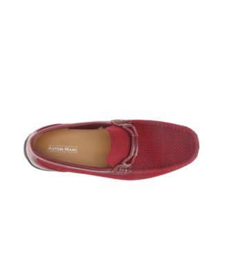 Men's Knit Lace-Strap Driving Loafer