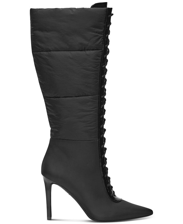 INC International Concepts Sicole LaceUp Boots, Created for Macy's Macy's