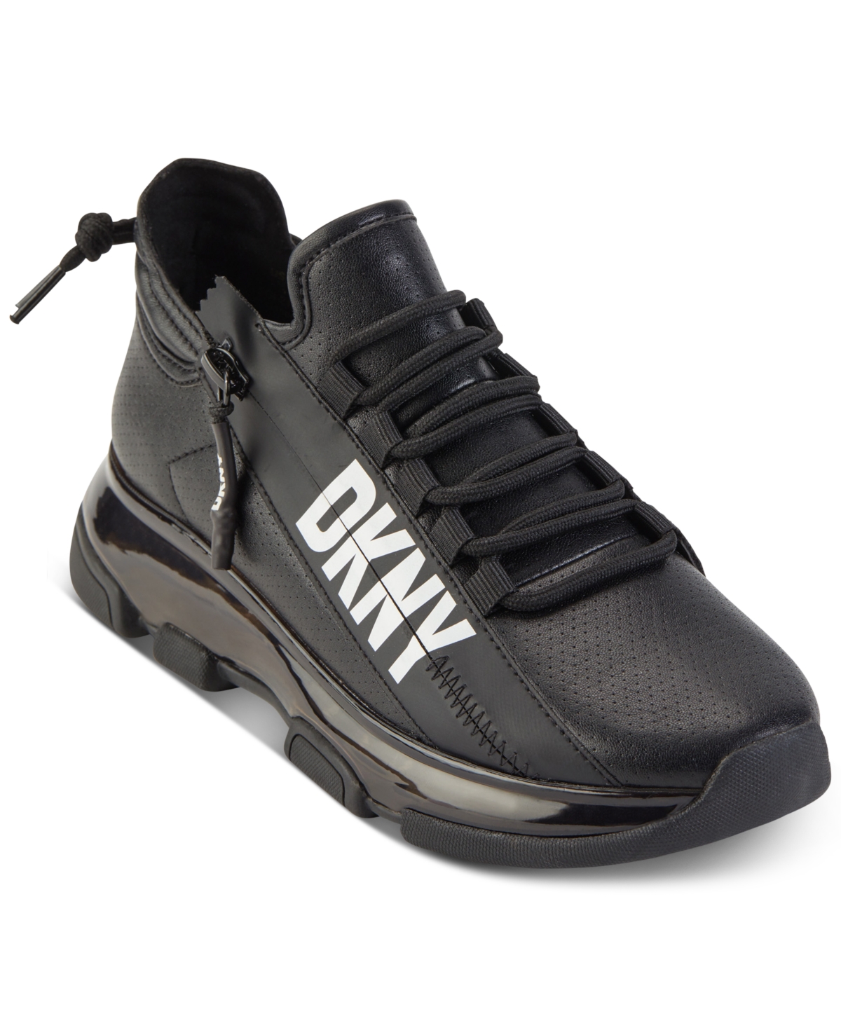 Dkny Tokyo Lace-Up Zip Sneakers