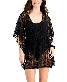Juniors' Crochet Cover-Up, Created for Macy's