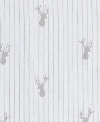 Printed Cotton Flannel 4-Pc. Sheet Set, Queen