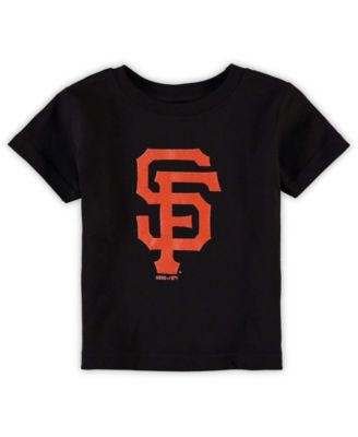 Outerstuff Infant Black San Francisco Giants Team Crew Primary Logo T-Shirt