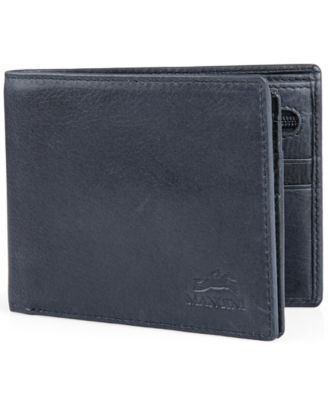 Men's Bellagio Collection Center Wing Bifold Wallet with Coin Pocket